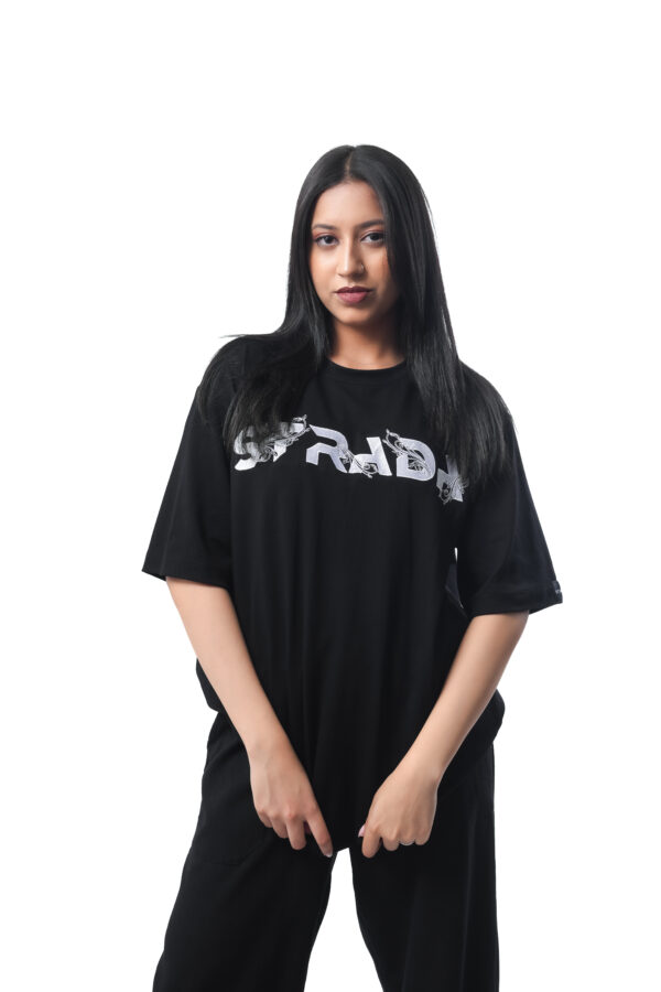 Strada embroidery Oversized T-Shirt